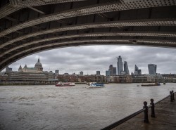 A8-View from under Blackfriars Bridge~Roy Higgins