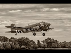L-The C47 That Led the D-Day Invasion Leaving Shuttleworth