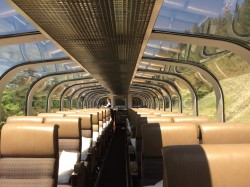 S- Rocky Mountaineer Train Observation Carriage