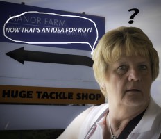 Coo Perhaps We Overdid the Lippy Dear by Roger Bradshaw